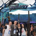 Ricardo Vieira, da Flytour, Alexandre Antonialli, da Visual, Camila da Silva, da Trade Tours, e Iara Rodrigues, da MMT Gapnet Ricardo Vieira, da Flytour, Alexandre Antonialli, da Visual, Camila da Silva, da Trade Tours, e Iara Rodrigues, da MMT Gapnet