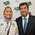 Rosa Masgrau, do M&E, e Ruy Gaspar, secretário de Turismo do RN Rosa Masgrau, do M&E, e Ruy Gaspar, secretário de Turismo do RN