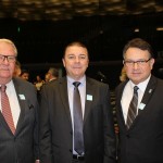 Roy Taylor com Eliseu Barros e Luiz Fernando Moraes