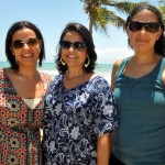 Silvia Russo, da Trend, Renata Maida, da MMT, e Shirlei Rocha, da Turnet