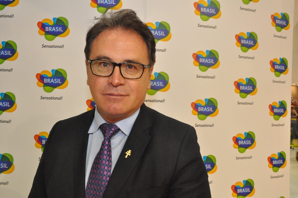 Em SC, Vinicius Lummertz destaca resultados de ações turísticas no exterior Vinicius Lummertz comemorou o recorde de gastos de estrangeiros no Brasil em fevereiro