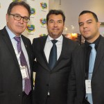 Vinicius Lummertz, presidente da Embratur, Ruy Gaspar, secretário de Turismo do RN, e Diego Araujo, secretário de Cultura e Turismo do MA Vinicius Lummertz, presidente da Embratur, Ruy Gaspar, secretário de Turismo do RN, e Diego Araujo, secretário de Cultura e Turismo do MA