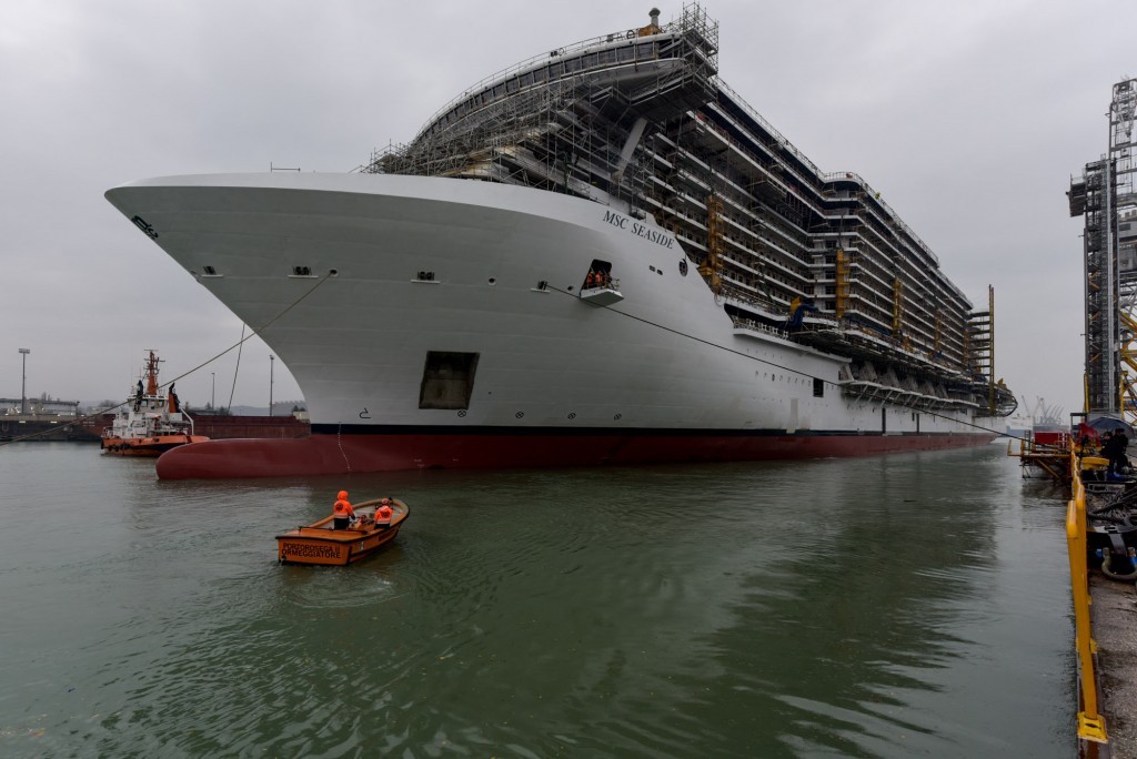 Inauguração do MSC Seaside será em dezembro de 2017