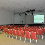 Área de eventos tem capacidade para receber até 450 pessoas