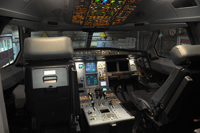 Cabine de comando do A330