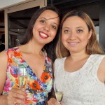 Cecilia Cruz, da Trend, com sua acompanhante, Cristina Cruz Cecilia Cruz, da Trend, com sua acompanhante, Cristina Cruz