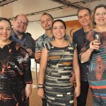 Daniela Karbage e Ricardo Pereira, da Costa, Marcos Pontes, da Fortline, com sua esposa Raquel Bezerra, Verônica Patrício, do Ceará Travel, com seu esposo Joaquim Holanda Daniela Karbage e Ricardo Pereira, da Costa, Marcos Pontes, da Fortline, com sua esposa Raquel Bezerra, Verônica Patrício, do Ceará Travel, com seu esposo Joaquim Holanda