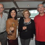 Eduardo e Leila Araújo, da Ietur, Franklin Campos, da AccTours, e sua esposa, Sandra Campos, e Vinicius Freitas, da Costa Eduardo e Leila Araújo, da Ietur, Franklin Campos, da AccTours, e sua esposa, Sandra Campos, e Vinicius Freitas, da Costa