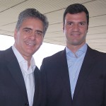 Fernando Dias, da Master Turismo, e Rubens Schwartzmann, da Abracorp