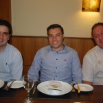 Fernando Nobre, Alexandre Pereira e Rogério Leites, da RCA