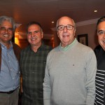 Fred Teixeira, da Luck Viagens, Eduardo Vasconcelos, da Kontik, e Francisco Leme e Carlos Alberto Sá, da Voetur Fred Teixeira, da Luck Viagens, Eduardo Vasconcelos, da Kontik, e Francisco Leme e Carlos Alberto Sá, da Voetur