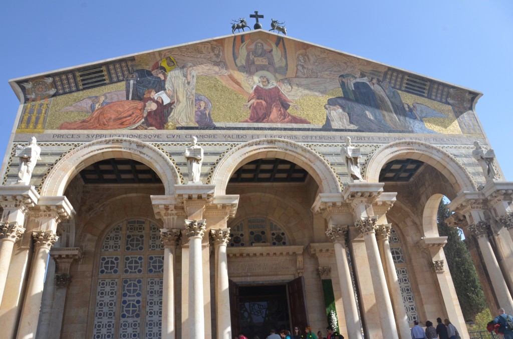 História e fé fazem de Jerusalém o centro do mundo 4 Igreja da Agonia aos pés do Monte das Oliveiras