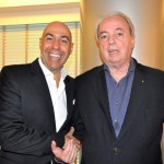 Marcelo Alves, futuro presidente da Riotur na gestão de Marcelo Crivella, e Nilo Sergio Felix, secretário de Turismo do RJ