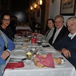 Mario Carvalho com Edmar Bull e esposa Celeste, Bernardo Cardoso e Alexandra Baltazar