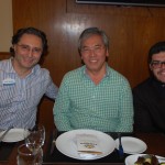 Maurício Alexandre, do SeaWorld, Milton Higutsi e Paulo Biondo, da Agaxtur