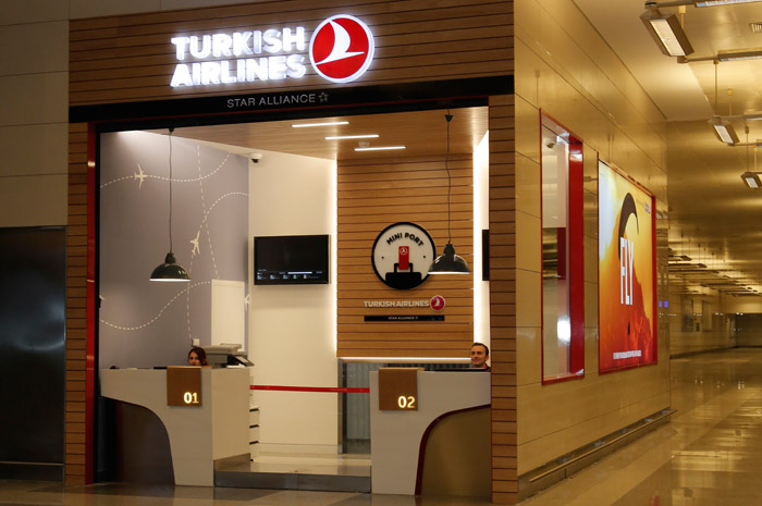 Turkish Airlines lança serviço de transporte de malas entre praça de Istambul ao aeroporto Mini Port realiza traslado de bagagens em três horários por dia (Foto: Divulgação)