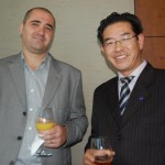 Paulo Faloppa, da Sakuratur, e Quengo Kanatani, da Japan Airlines
