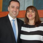 Renato Hagopian, da Qatar,com Cristina Gerardi, Qantas