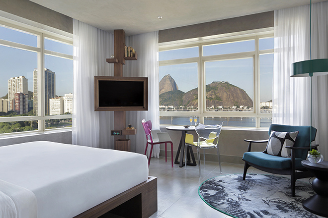 ICH Hotéis anuncia novas unidades Yoo2 e bandeira econômica Hi! no Brasil Um dos cinco tipos de suítes do hotel