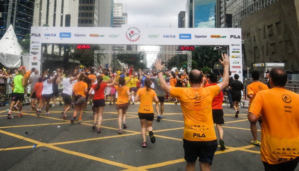 Edição passada da São Silvestre contou com 30 mil participantes Foto: Divulgação