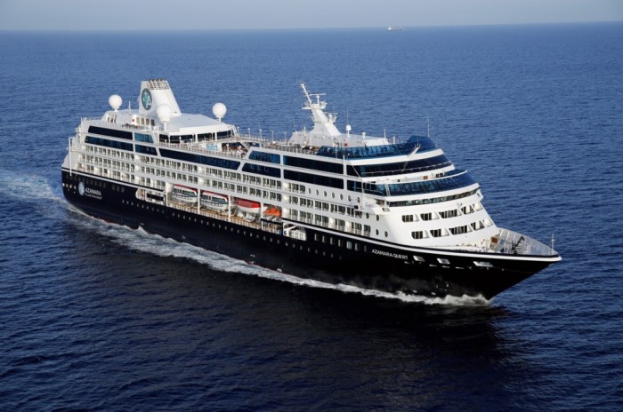 O novo navio virá para o Brasil, Chile e Peru. Com o Azamara Pursuit, a marca ganha 61 novos destinos e amplia seu portfólio em 40%