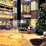 Átrio do Costa Fascinosa já decorado para o Natal Átrio do Costa Fascinosa já decorado para o Natal