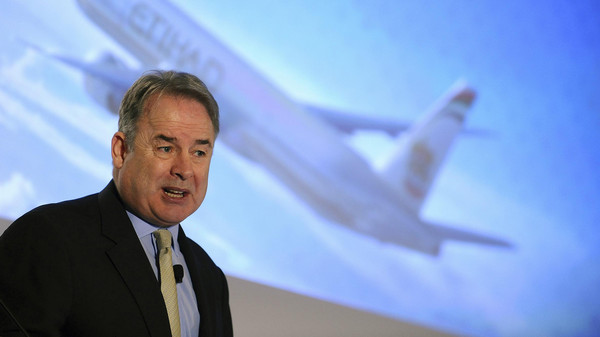Etihad Airways anuncia a saída do CEO James Hogan; CFO também deixa o cargo 1 50c6b6bb-6574-46c3-b6cd-149c1ee080d7_16x9_600x338