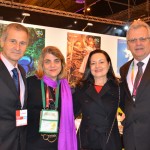 Claudio Del Bianco, Denise De Bianco com Edmar Bull e sua esposa Maria Celeste