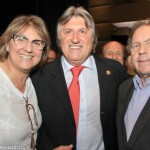 Leonel Pavan ladeado pela Sandra Padilha, secretária de Turismo de Bom Jardim da Serra e pelo presidente da Santur, Valdir Walendowsky Leonel Pavan ladeado pela Sandra Padilha, secretária de Turismo de Bom Jardim da Serra e pelo presidente da Santur, Valdir Walendowsky