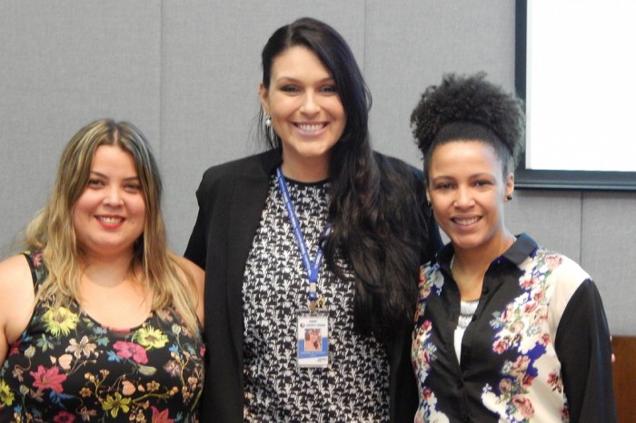 Trend capacita agentes de viagens de São Paulo sobre o Peru 1 Chefe de mercado para o Brasil do Viajes Pacífico, Vanessa Ramírez, gerente-geral do Lazer da Trend, Amanda De Rousset, e a analista de Produtos América do Sul, Michelle Ferreira (Foto: Divulgação)