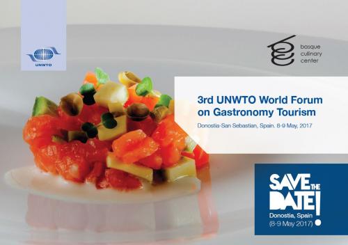 OMT promove fórum de Turismo Gastronômico na Espanha em Maio Evento retorna a Sán Sebastián depois da edição do ano em Lima, no Peru