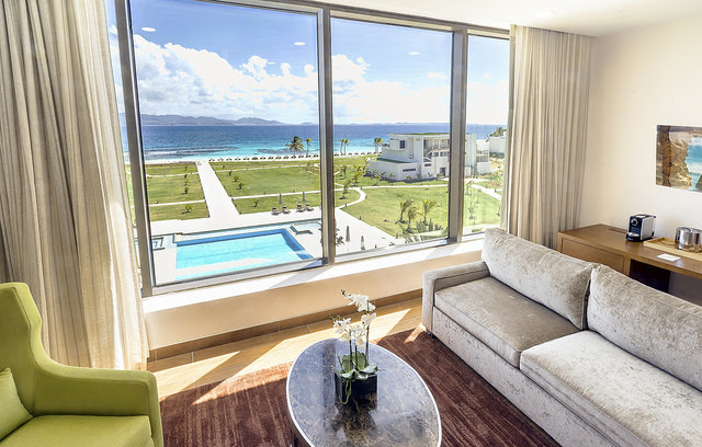 CuisinArt inaugura novo hotel de luxo em Anguilla, no Caribe Hotel de luxo tem quartos com vista para o mar (Foto: Divulgação)