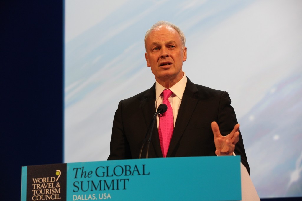 O Presidente e CEO da WTTC, David Scowsill, disse que o decreto anti-imigração afronta a liberdade de viajar (Foto: Flickr WTTC)