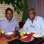 Alex Tadeu e Jose de Almeida, da Viagens Sazotours Alex Tadeu e Jose de Almeida, da Viagens Sazotours