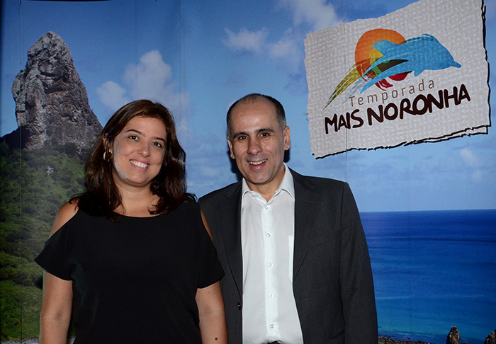 Campanha “Mais Noronha” é lançada em SP; veja fotos Angela Tribuzi e Luis Eduardo Antunes
