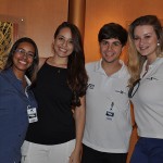 Ariene Vieira, Letícia Campos, Geovane Greco, e Giulianne Orçati, da R11