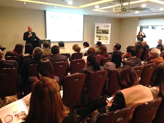 WTM LA e Braztoa reúnem 1,3 mil representantes do trade em ações na América Latina Ação em Bogotá, na Colômbia, reuniu representantes de diversos segmentos do trade turístico (Foto: Divulgação)
