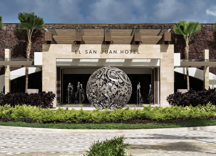Hotel El San Juan, em Porto Rico, é reaberto depois de reforma milionária Fachada do hotel El San Juan, em Porto Rico (Foto: Curio Collection/Hilton)