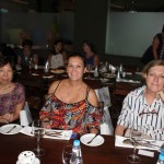 Edna Oikawa, da PVT Viagens, Sandra Gimenes, da Polinésia Turismo, e Marilena Rodrigues, da Nexus  Turismo