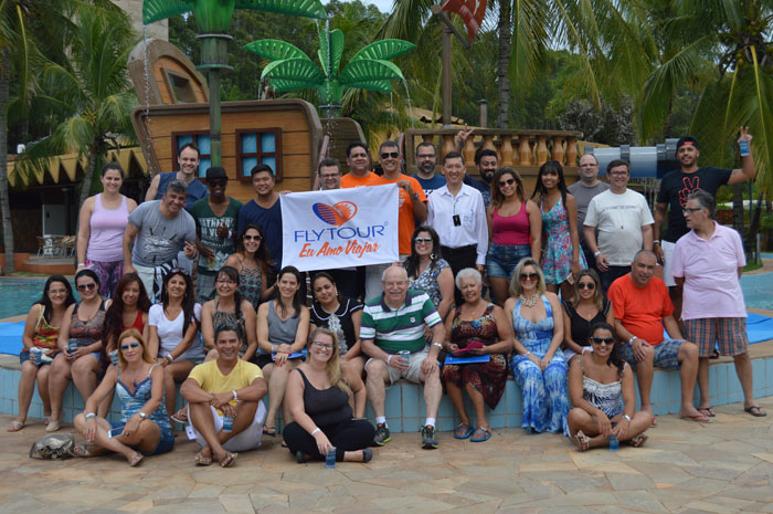 Flytour Viagens promove capacitações em Lins (SP) Equipe de profissionais que foram capacitados pela Flytour (Foto: Divulgação)