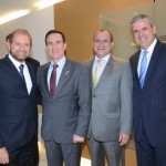 Guilherme Paulus, Toni Sando e Juan Pablo De Vera, com o deputado Estadual Coronel Camilo