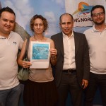 Heitor Soares, da Azul Viagens, Sonia Werblowsky, da Freeway Viagens, Luis Eduardo, e Ricardo Alfredo, da Azul Viagens Heitor Soares, da Azul Viagens, Sonia Werblowsky, da Freeway Viagens, Luis Eduardo, e Ricardo Alfredo, da Azul Viagens