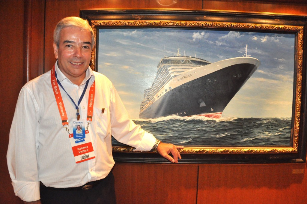 José Pereira, gerente de Vendas da Discover Cruises
