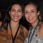 Marcela Carvalho, da New Way Travel, e Stella Drago, da Airpass Turismo