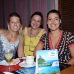 Priscila Sarti, da Copa Viagens, Kelly Daoud, da Freeway Viagens, e Lylian Loureiro de Lima, da Brasil Espanha Priscila Sarti, da Copa Viagens, Kelly Daoud, da Freeway Viagens, e Lylian Loureiro de Lima, da Brasil Espanha