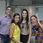 Ricardo Bueno, Lilian Lopes e Camila Tambellini, da Ancoradouro com Sabrina Moretti, da R11