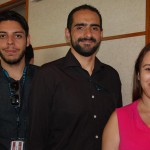 Rodrigo Dias, Diego Silva e Letícia Ferreira, da CVC