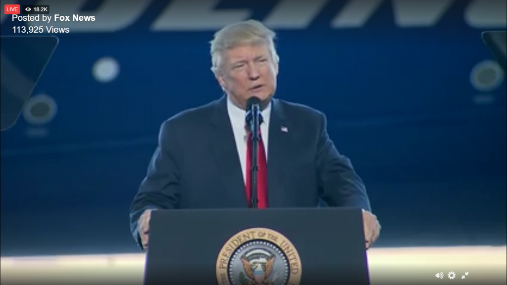 Com presença de Trump, Boeing celebra a chegada do 1° B787-10 Dreamliner da história 2 Untitled