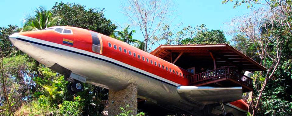 Quarto de hotel é construído dentro de Boeing 727 avião hotel quarto divulgação