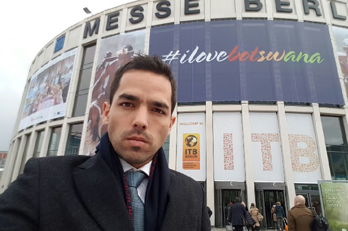 Grupo Trend tem novidades para a ITB Berlim e busca novos negócios 1 Emmanuel Labastida é representante da Trend no evento na Alemanha.